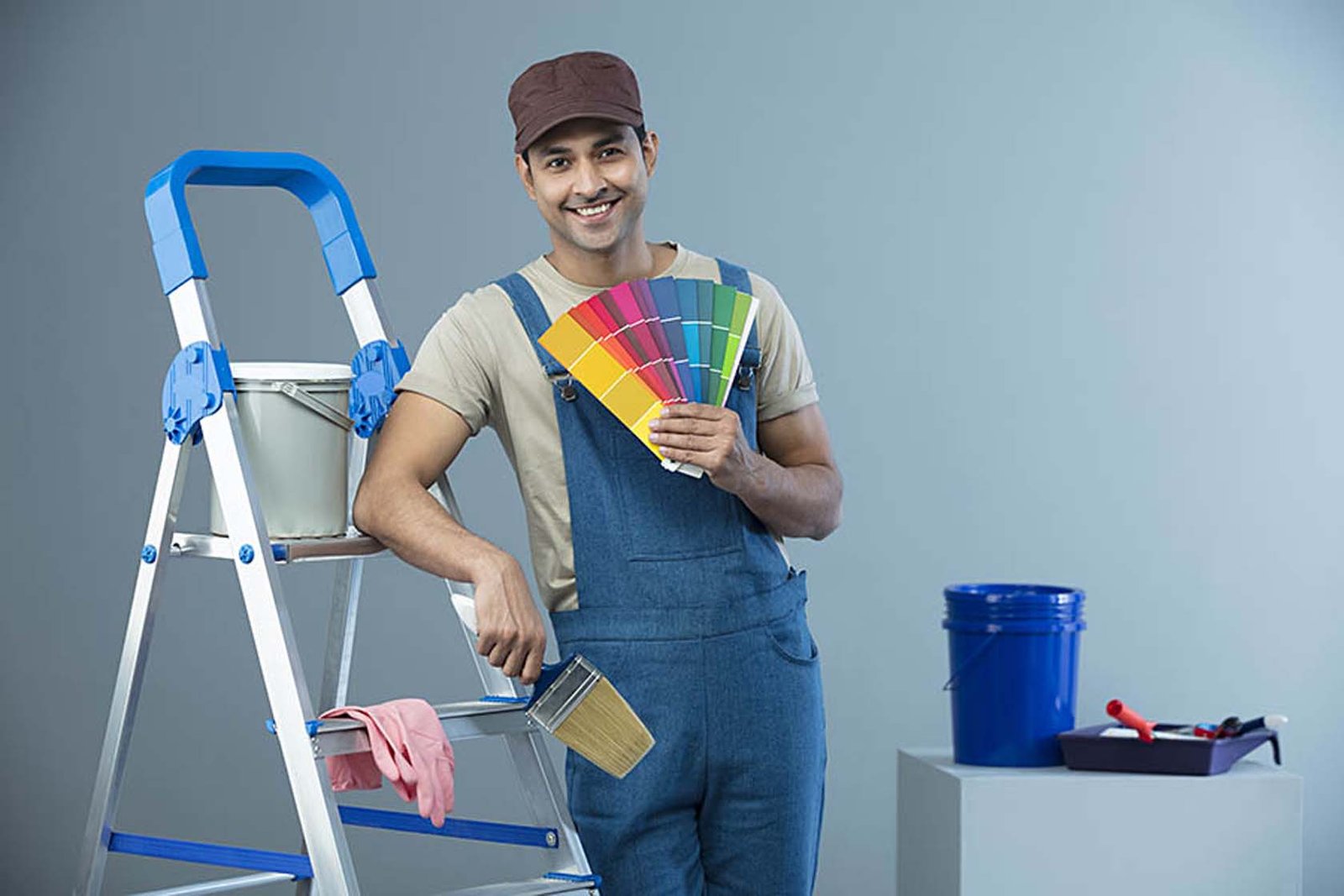 Painting 5 Interior painting services expert showing colour scheme.